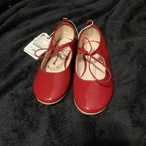 Red Zara dress shoes